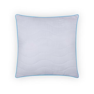 Kopfkissen mit Steppung (herausnehmbarer Füllung) - 80cm x 80cm - 2er Pack (2 Stück)