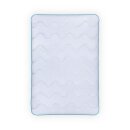 4 Jahreszeitenbett mit blauer Biese - 140cm x 200cm