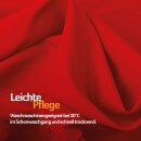 Gardine Blickdicht "Ellen" mit Universalband - 140x145 cm - Rot