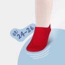 Badeschuhe Aquaschuhe für Kinder Rot Uni 24-26
