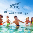 Badeschuhe Aquaschuhe für Kinder Rot Uni 30-32