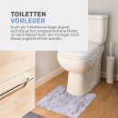 Bademmatten-Set (Weichschaum) 2-tlg Marmor