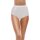 Damen Hüftslip 5er Pack - weiß / bestickt - XXL / 52-54