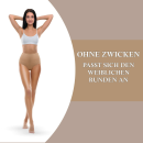 Damen Hüftslip 5er Pack - Schwarz / Beige