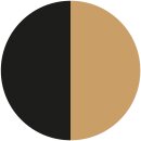 Damen Hüftslip 5er Pack - Schwarz / Beige 3XL / 56-58