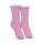 Hüttensocken "Zopfmuster" - Rosa - 36-42 - (1 Paar)