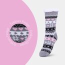 Hüttensocken "Herz" - Grau - 36-42 - (1 Paar)
