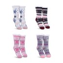 Hüttensocken "Schneeflocke" Gr. 36-42