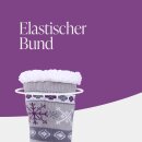 Hüttensocken "Schneeflocke" Gr. 36-42 Grau 1 Paar