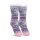 Hüttensocken "Schneeflocke" - Grau - 36-42 - (1 Paar)