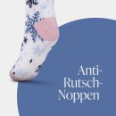 Hüttensocken "Schneeflocke" Gr. 36-42 Creme 1 Paar