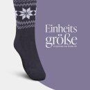 Hüttensocken "Norweger" - Schwarz - 39-44 - (2 Paar)