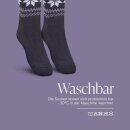 Hüttensocken "Norweger" - Schwarz - 39-44 - (2 Paar)