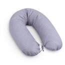 Schwangerschaftskissen Stillkissen 190cm Grau ( Punkte )