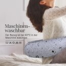 Schwangerschaftskissen Stillkissen 190cm Grau ( Punkte )