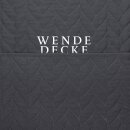 Tagesdecke 220x240cm Anthrazit