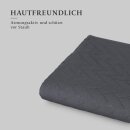 Tagesdecke 220x240cm Anthrazit