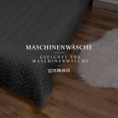 Tagesdecke 220x240cm Anthrazit