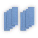 Bodenwischer Ersatzbezug blau 40cm, Mikrofaser - 8er Pack...