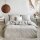 Bettwäsche-Set 2-teilig Satin-Baumwolle 155x220/80x80cm Timeless Chic
