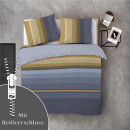 Bettwäsche-Set 2-teilig "Byrklund" 155x220/80x80cm  Golden Stripes