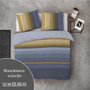 Bettwäsche-Set 2-teilig "Byrklund" 155x220/80x80cm  Golden Stripes