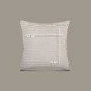 Kissenbezug Cord-Optik Creme 45x45cm