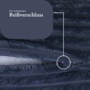 Kissenbezug Cord-Optik Mitternachtsblau 45x45cm