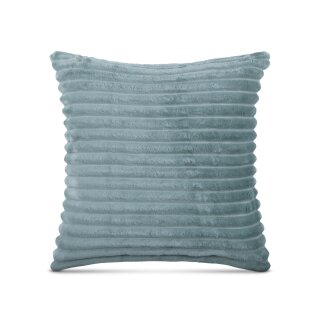 Dekokissen Cord-Optik Graugrün 40x40cm