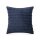 Dekokissen Cord-Optik Mitternachtsblau 45x45cm