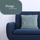 Dekokissen Cord-Optik Graugrün 50x50cm