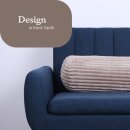 Kissenrolle XXL Cord Optik 70x20cm  Hellbraun