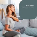 Kissenrolle XXL Cord-Optik 20x70cm  Graugrün