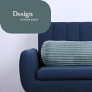 Kissenrolle XXL Cord Optik 70x20cm  Graugrün