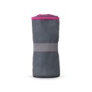 Sporttuch gerollt "grau" farbige Biese 40x80cm...