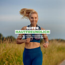 Sporttuch gerollt "grau" farbige Biese 40x80cm - Pink