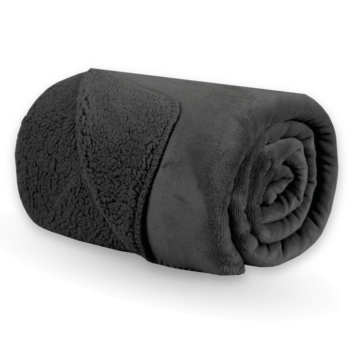 NANPIPER Sherpa-Decke King-Size – 228,6 X 274,3 Cm, Flauschig, Warm, Maschinenwaschbar