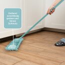 Bodenwischer Ersatzbezug Mikrovelour / Chenille - Mint - 4er Pack