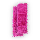 Bodenwischer Ersatzbezug Mikrovelour / Chenille - Beere - 2er Pack