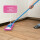 Bodenwischer Ersatzbezug Mikrovelour / Chenille - Beere - 2er Pack