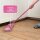 Bodenwischer Ersatzbezug Mikrovelour / Chenille - Pink - 4er Pack