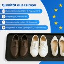 Schuhabtropfschale Kunststoff Schwarz 38x38 cm