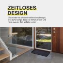 Schuhabtropfschale Kunststoff 2er-/4er-Pack Schwarz 50x38 cm 2 Stück