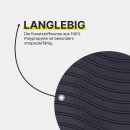 Schuhabtropfschale für 3-4 Paar Schuhe Schwarz 78x38 cm 4 Stück