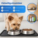 Schuhabtropfschale Kunststoff 2er-/4er-Pack Schwarz 78x38 cm 4 Stück