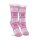 Hüttensocken "Schneeflocke" Gr. 36-42 Pink 1 Paar