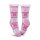 Hüttensocken "Schneeflocke" Gr. 36-42 Pink 1 Paar