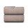 Kuscheldecke 150x200cm "Cashmere Soft-Touch" - Popcorn ( 250g/m² ) Sandgrau