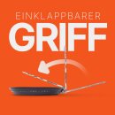 Grillpfanne Gemüsepfanne Metall mit...