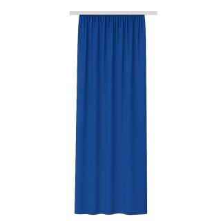Gardine Blickdicht "Ellen" mit Universalband - 140x175 cm - Blau